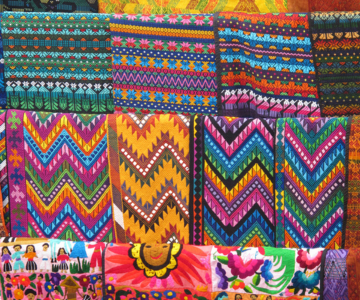 Voyage guatemala tissus